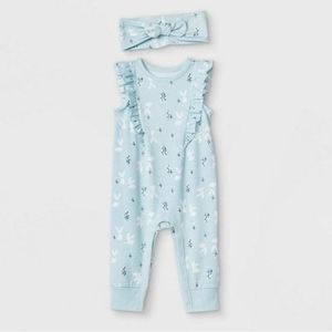 Cat and Jack bunny romper 18M